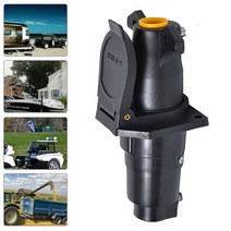 12V Durable Towbar Trailer Parts Towing Electrics Aluminium Alloy Electric Heavy Duty Plug Wiring