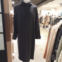 리안뉴욕 여성 봄가을 편안한 니트 원피스