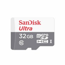 샌디스크 울트라 마이크로 SD카드 QUNR, 32GB