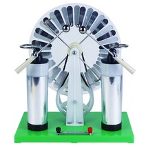 정전기 유도 발생기 과학 실험 장치 물리학 교육 수업, 플라스틱 베이스 모델