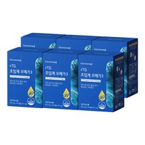rTG 초임계 오메가 3, 30캡슐, 6박스