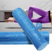 [AHA]요가 허리사이즈 스트레칭기구 종아리 EVA폼롤러 60cm100417ea, 상세페이지 참조