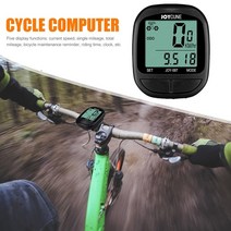 GPS 자전거 속도계 방수 무선 및 유선 사이클링 주행 거리계 스톱워치 시계 디지털, 2