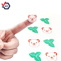 천연 아로마 붙이는 곰돌이 바로향패치 160개 실내향기, 바로향 패치 B형 10팩(80개)