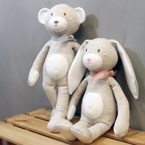 슈톨렌 린넨 토이 유아 쿠션, 곰돌이