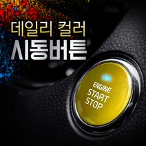 RST 스타트버튼 커버 10초 1:1교체형 싼타페TM 더뉴 싼타페 제네시스G70 팰리세이드 그랜저IG 더뉴그랜저/스타트버튼 커버, 더뉴그랜저, 골든옐로우