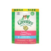 필라인 그리니즈 캣 130g 이빨과자 치석제거 고양이간식, 1개, 연어