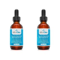 Qrxlabs Glycolic Acid AHA 큐알엑스랩스 글리콜산 AHA 리뉴얼 세럼 1floz 30ml 2팩