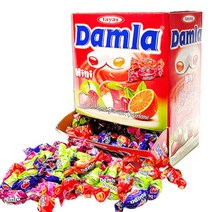타야스 대용량 담라 어소티드 종합 소프트 캔디 카라멜 2kg, 대용량 담라 어소티드 종합 소프