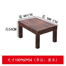 조립식 평상 들마루 방부목 원목 데크 diy 야외 옥상 테이블, 1㎡, 100x60x54cm플랫폼