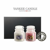 1300K 양키캔들 미디움 병향초 2종 일루마리드 선물세트, 향:Losing Your Heart to Herb