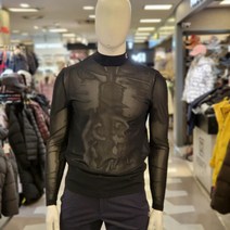 루이까스텔 남성 골프 냉감 솔리드 메쉬 트리코트 터틀 티셔츠 3GTTS388 블랙 루이 777