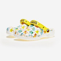 (국내매장판) 크록스 클래식 포켓몬 2 클로그 CRS207765 WHITE/MULTI