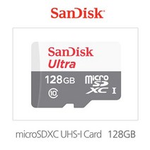 샌디스크 고퀄 헤이홈 스마트 홈카메라 PRO GKW-MC051 메모리카드 128G 울트라, 128GB