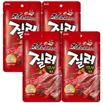 샘표 질러 크레이지 핫 육포 30g / 매운 소고기육포, 4봉
