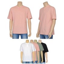 핸섬가이 차이나카라 무지반팔티셔츠 차이나티셔츠