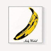Andy Warhol 앤디워홀 작품 바나나 캔버스 액자, 50x50cm