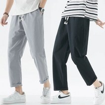 810 허리밴딩 여름 린넨 슬랙스팬츠 I2PM017Q