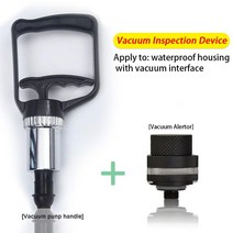 소형수중펌프 배수용 어항 Seafrogs VP100-PLUS 수중 카메라 하우징용 방수 진공 펌프 핸들 테스트 시스템 향상된 버전, [01] VPS-100 PLUS B