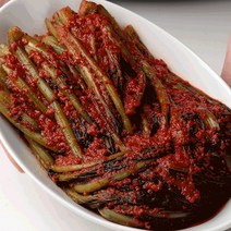 맵따구 불김치 매운김치 실비 포기 배추 파 총각 갓 묵은지 김치 1kg, 갓 불김치 1kg (더 매운맛)