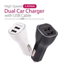 [Top100] For LG모바일 USB 2포트 마이크로5핀 차량용 충전기 3 _23029EA, 제스쿠팡 본상품선택, 제스쿠팡 화이트