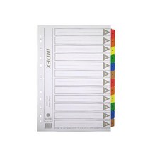 (3500880) A4 PP 인덱스 고급 12분류 숫자