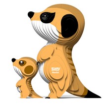 퍼즐피플 3D종이/우드락 입체모형퍼즐, 3D종이퍼즐 미어캣(Meerkat), -p
