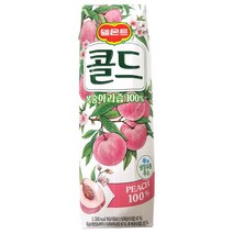 원하프콜드(복숭아) 1L/델몬트, 단품, 단품