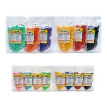 디폼블럭(디폼블록) 8mm - 300 1000개 리필(30색상) 부자재 무료도안집증정, #L24빨강