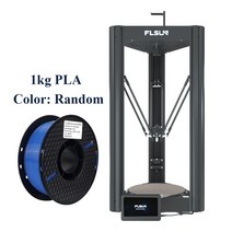 FLSUN 3D 프린터 V400 슈퍼 빠른 속도 미리메터/초 Klipper 7 인치 터치 스크린 Moonraker 대형 인쇄 크기, v400add1kg 플라스틱, 에게