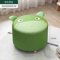 원목 캐릭터 낮은 의자 패브릭 풋 스툴 신발장 디딤돌 미니체어 현관 사각 커버 스튤 공간, Q 스툴