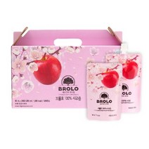 꼬샤꼬샤 [꼬샤꼬샤] 브롤로 사과즙 스파우트형 20포, 기타