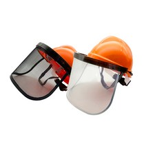 하야부사 형광모 F088 F089 예초기보호구 얼굴보호구 예초기 안전용품, 형광모(보급형) 플라스틱 F089, 1개