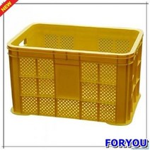 ForU130 사각상자 플라스틱박스 농수산물상자 운반바구니 운반상자 과일상자 사과상자