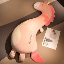 안녕 나는 귀여운 애착인형 롱 바스트 쿠션 잠자기 신기 침대 옆잠 집게 다리 큰 침실 남자 머리 베개, 03 유
