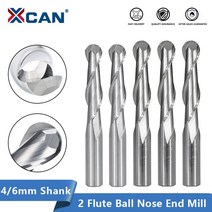 목공용 레이저 포인트 XCAN 2 플루트 밀 46mm 샹크 CNC 라우터 비트 초경 엔, 40 12x45x100mm