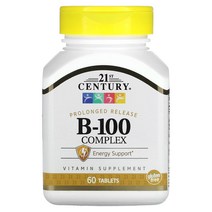 21st Century B-100 Complex Prolonged Release 60 Tablets