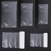 진공 비닐포장기 비닐접착기공용 비닐롤 비닐파우치 과자 음식 채소 과일신선보관 포장팩, 11인치롤*1개