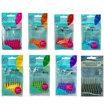 테페 치간칫솔 8P 1봉지, 검정1.5mm(6개입)
