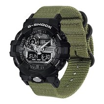URALTAG Watch Bands Compatible Casio G-Shock Model DW-5600 GWM-5610 DWE-5600 GMW-B5000 GM-5600 GW-B5, Army green