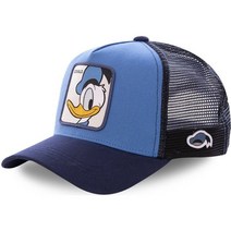 마라톤 모자 메쉬재질 등산 낚시 스포츠 공용 새로운 브랜드 애니메이션 캡틴 츠바사 Snapback 코튼 야구 남자 여자 힙합 아빠 메쉬 트럭 Dropshipping, [20] DONALD BLUE