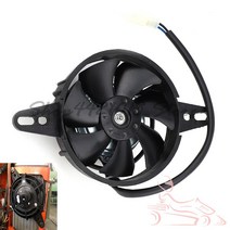 200cc 250cc 300cc 오토바이 냉각 팬 120mm 먼지 구덩이 자전거 오토바이 4 륜 구동 오일 쿨러 워터 라디에이터 전기 12V
