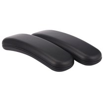 사무실의자 책상의자사무실 의자 부품 팔 패드 팔걸이 교체 9.75 "x (검정), 01 Black