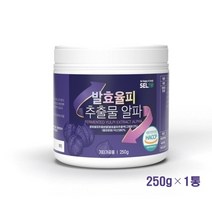 국내산 발효 율피 추출물 분말 가루 발효율피 추출분말 밤 속 껍질 파우더 차 고함량 엘라그산 김치 유산균 레몬밤 과라나 식약처 식약청 HACCP 인증 인정 추천, 1통, 250g