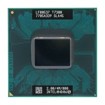 인텔 CPU 노트북 코어 2 듀오 T7300 4M 소켓 479 캐시/2.0GHz/800/듀얼 486111