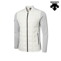 데상트 남성 경량 튜브 구스(GOOSE) 다운 하이브리드 자켓 SM421TKTD4_IVO