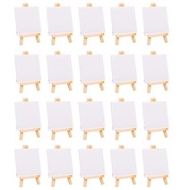 화판 나무 미니 철제 테이블 휴대용접이식 이젤 PPYY-20Pcs 미니 캔버스 드로잉 보드 이젤 회화 패널 아