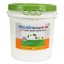 단열페인트 인슐래드 바이오코트18L AC-100 백색 수성, 1개