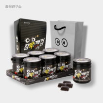 [졸음연구소] 잠딱깨 자일리톨 무설탕 졸음껌. 대용량 108g (쇼핑백증정), 5개