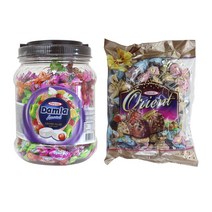 타야스 담라 소프트 850g 츄잉캔디 + 오리엔트 초콜릿 1kg, 1개